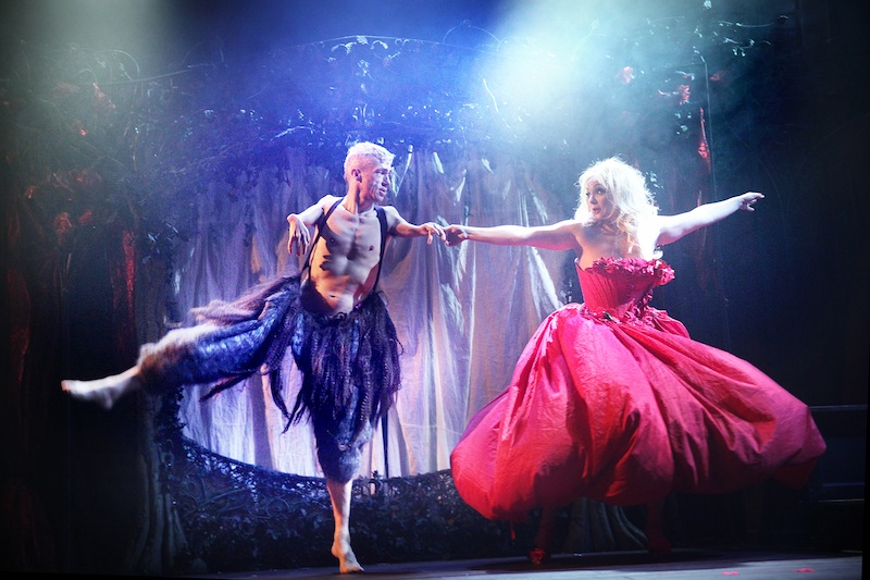 Mat Fraser and Jule Atlas Muz in Beauty and the Beast
